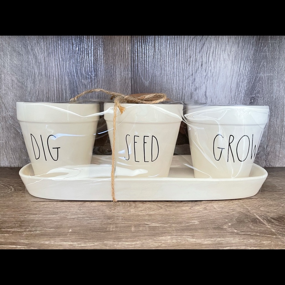 Rae Dunn DIG SEED GROW